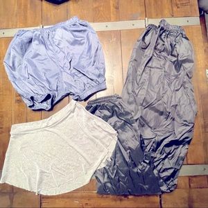 Suffolks and body Wrappers trash bag